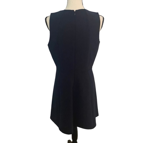 NWT Madewell Navy Blue Sleeveless Mini Dress Size 12 Office Cocktail - Picture 5 of 14